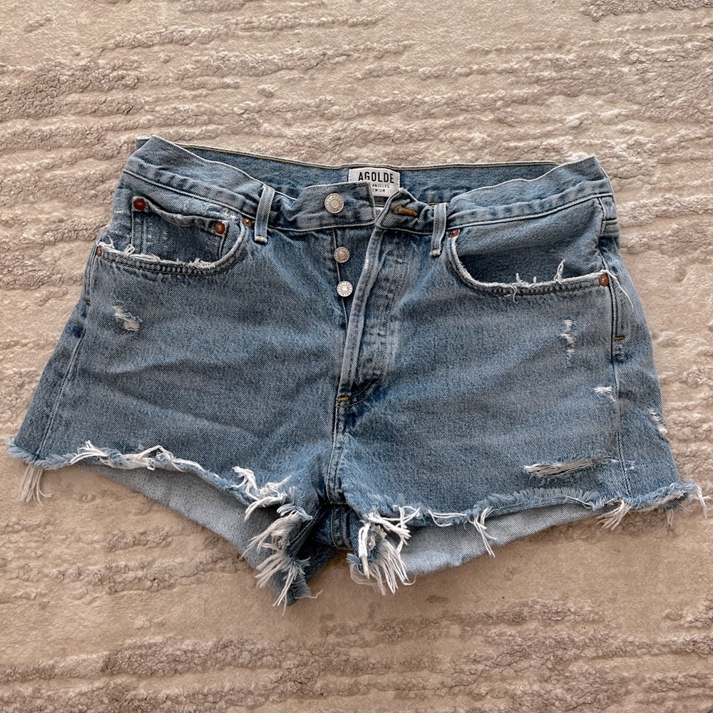 Agolde high rise shorts size 29